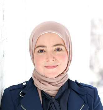 A photo of Amina Barhumi